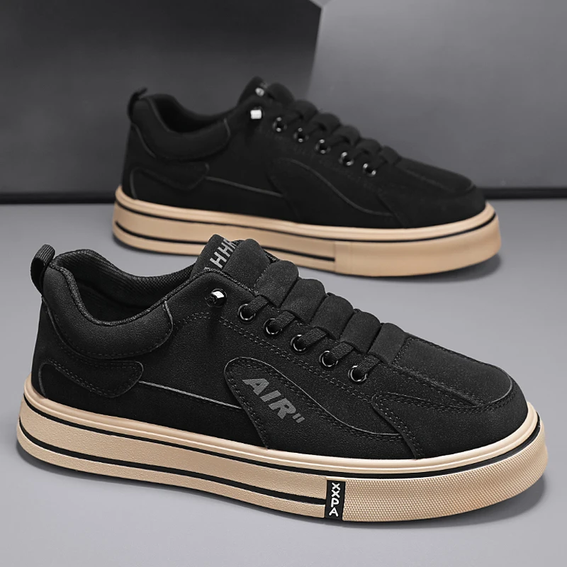 

Fashion Platform Mens Casual Sport Shoes Breathable Lightweight Walking Sneakers Comfortable Non-slip Board Shoes Athletic Shoes