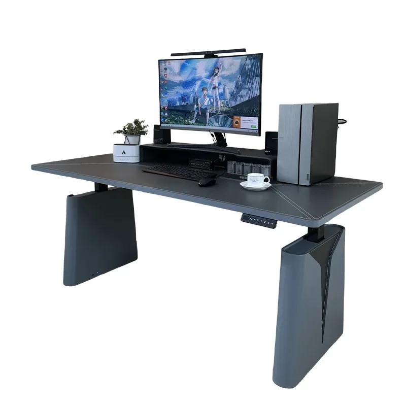 

Luxury electric lifting table, e-sports table, smart bedroom, writing desk, standing alternate competitive competition computer