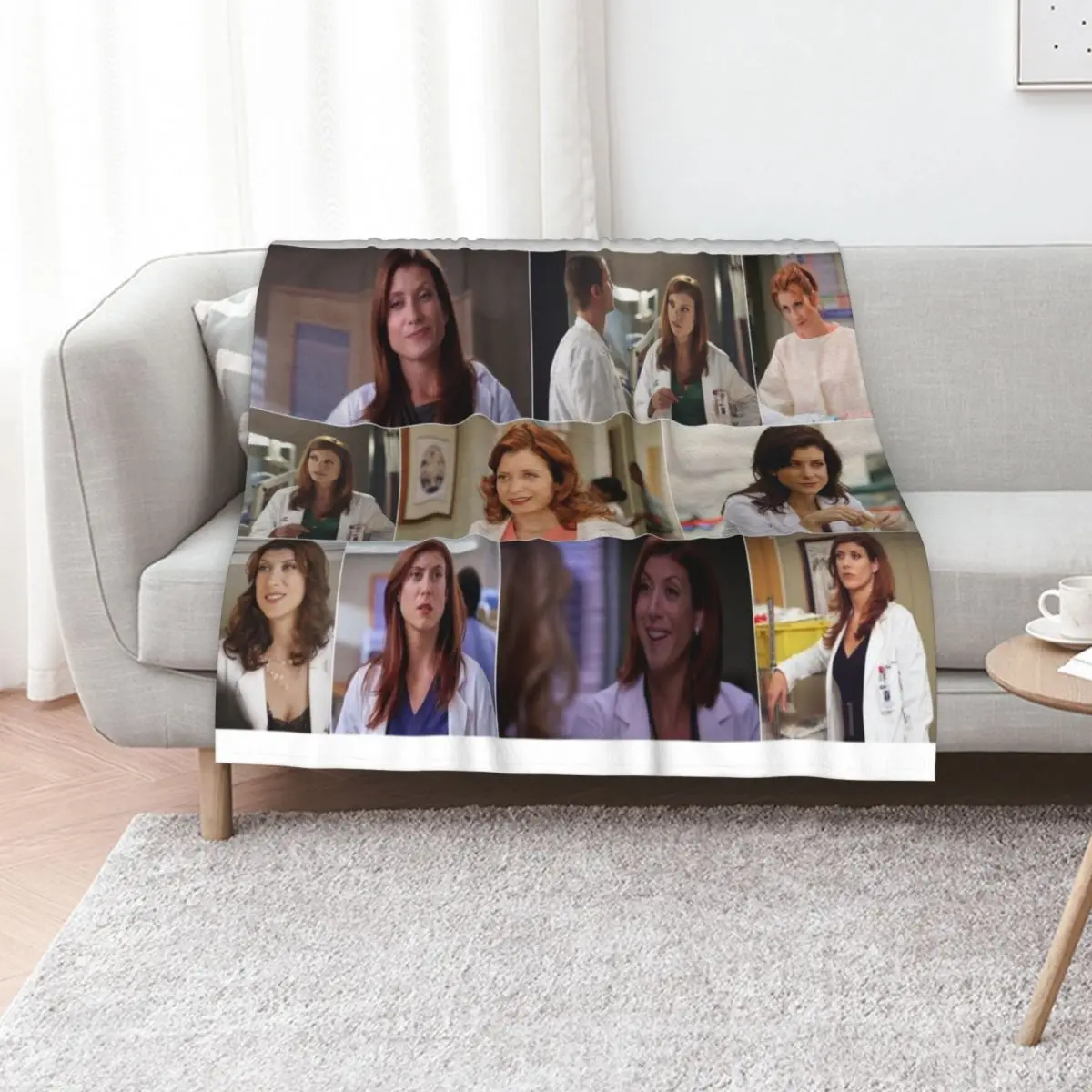 Addison Montgomery Collage Throw Blanket Shaggy Decorative Beds Decorative Sofa Custom Plaid on the sofa Hairy Blankets
