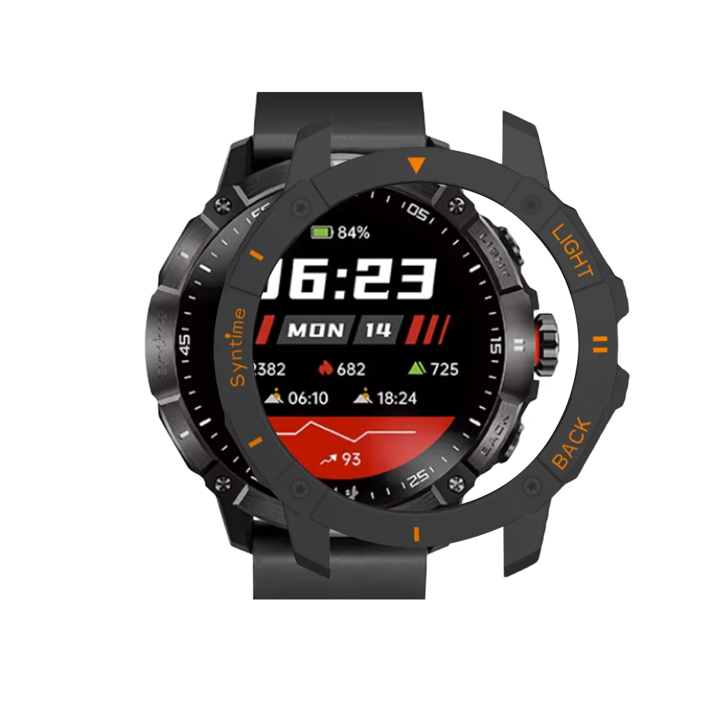 Voor Syntime 2 2 Pro Smartwatch Pc Case Anti-Kras Protector Cover Hard Shell Frame Voor Syntime2 Pro Sleeve Behuizing