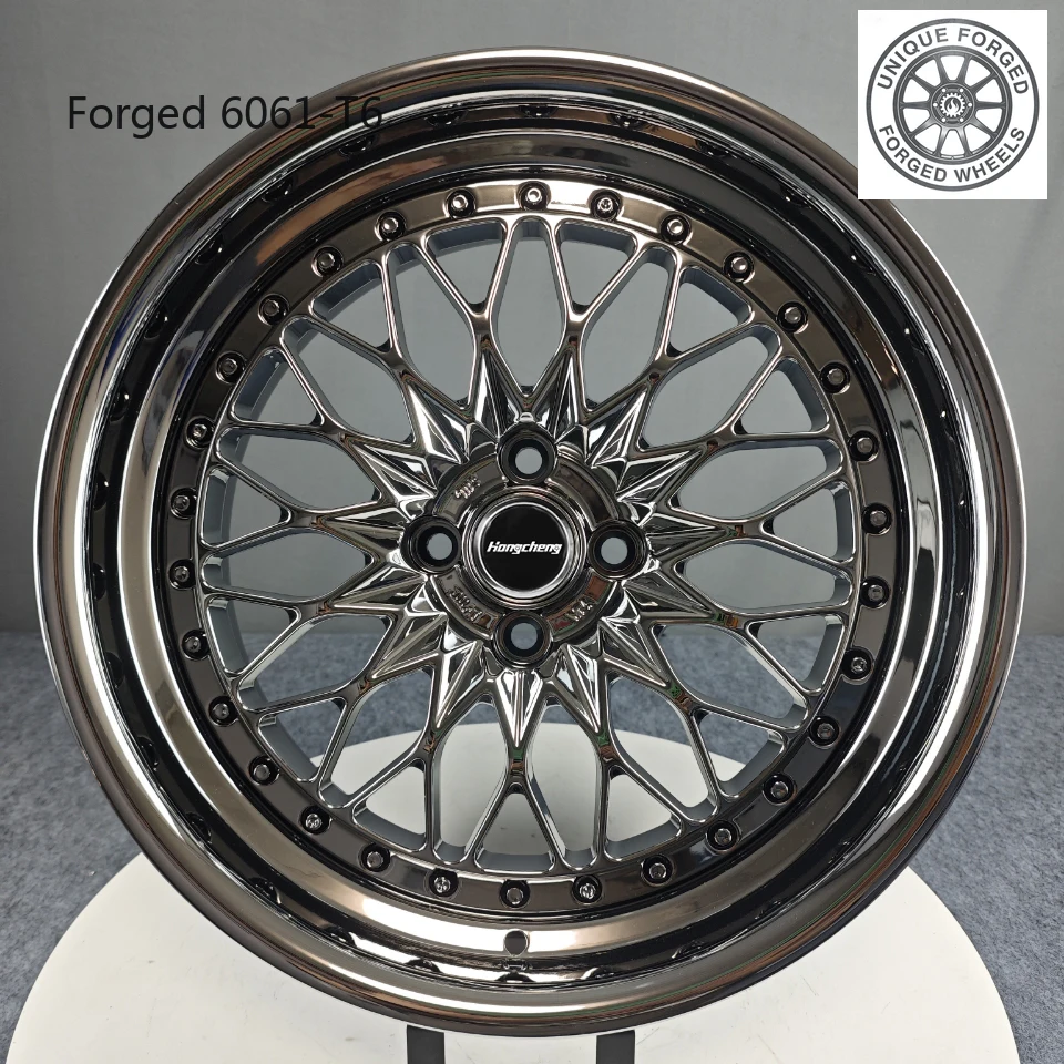 2026 New Super Deep Concave 2 3 Piece Forged Wheel 6x137 5x120 5x130 18 19 20 21 22 Inch Performance Rims