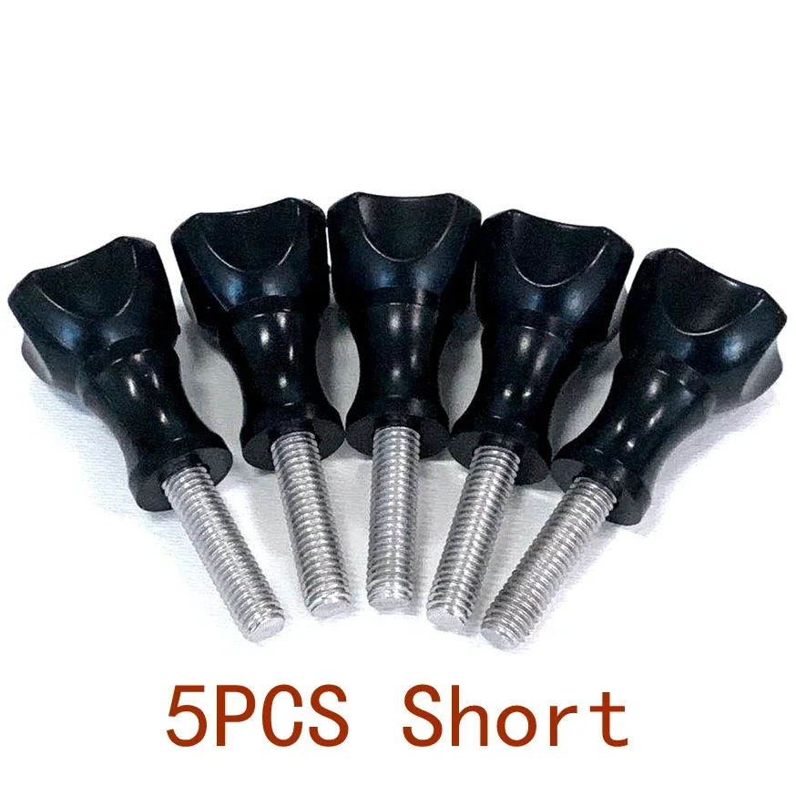 100% Original Long short Thumb Knob Bolt Nut Screws For Gopro Hero 11 10 9 8 7 6 5 4 3 3+ 2 session fusion Camera Case Housing