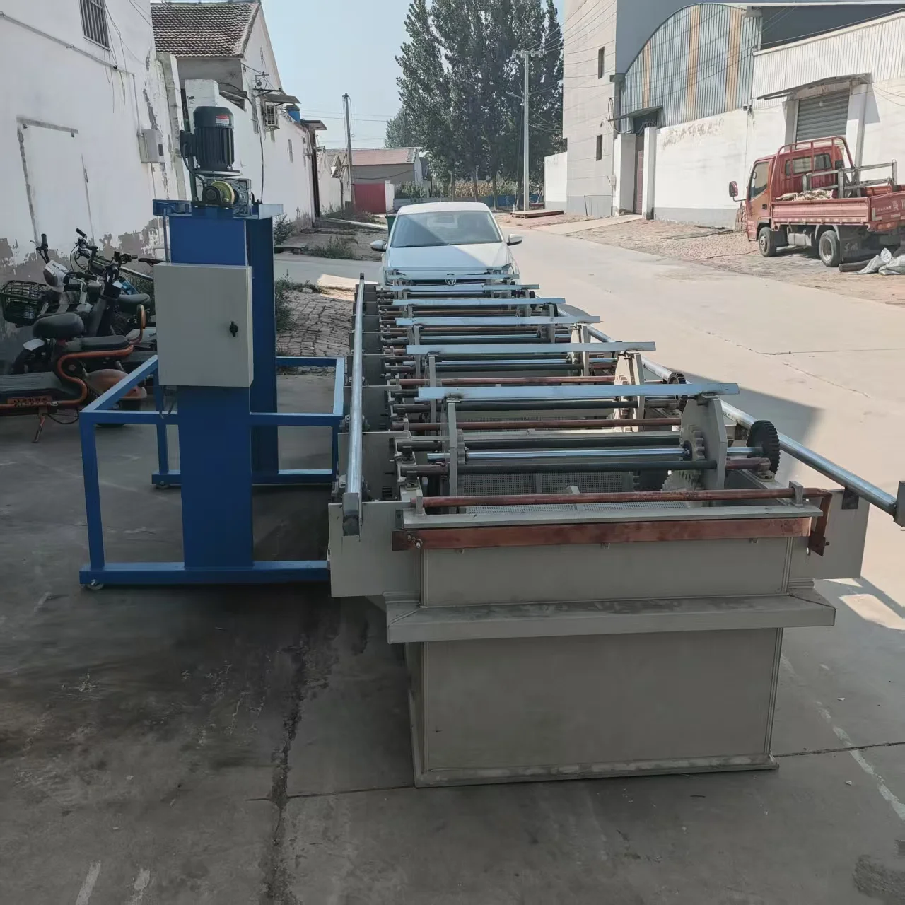 Metal workpiece gold plating equipment production line