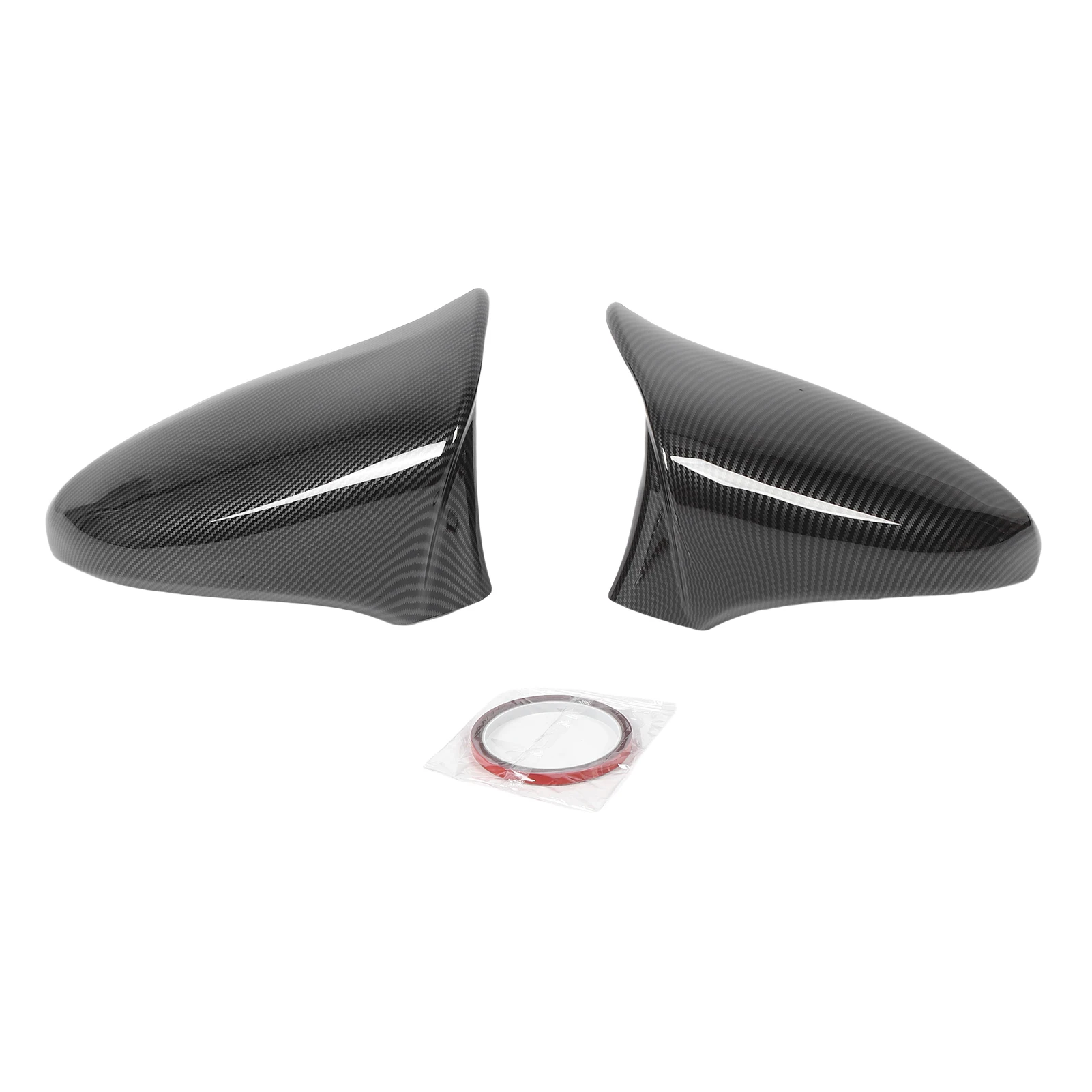

2Pcs Car Rearview Mirror Cap Carbon Fiber Pattern Door Wing Rear View Mirror Cover Replacement for IS200 250 300 350 2014-2020