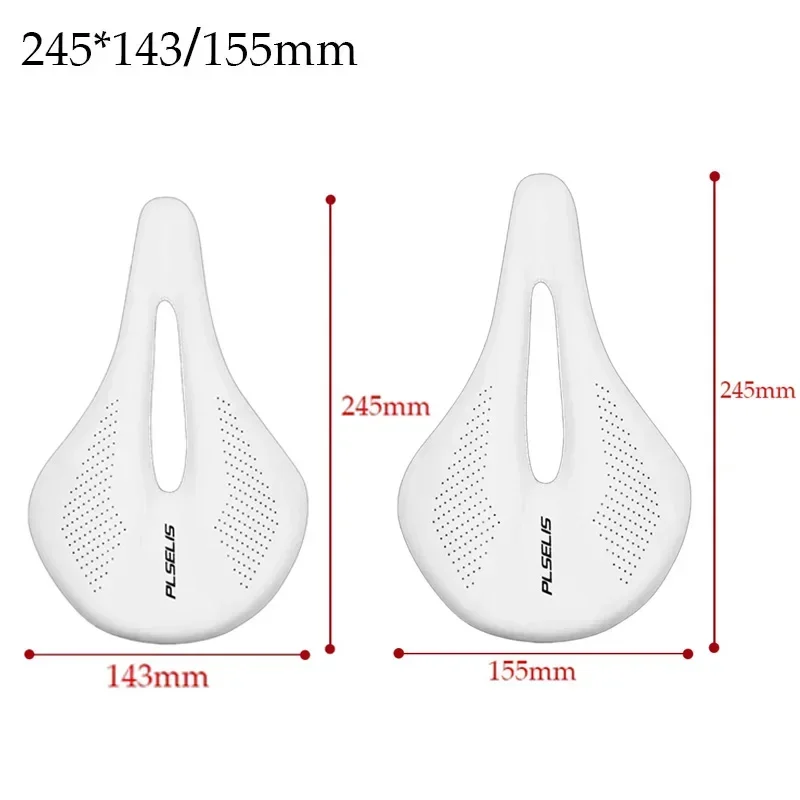 Lightweight Mtb Carbon Saddle Road Bike 7x9 Hollow Super Comfortable Bicycle Seat for Men Woman 143mm 155mm Cycling Parts