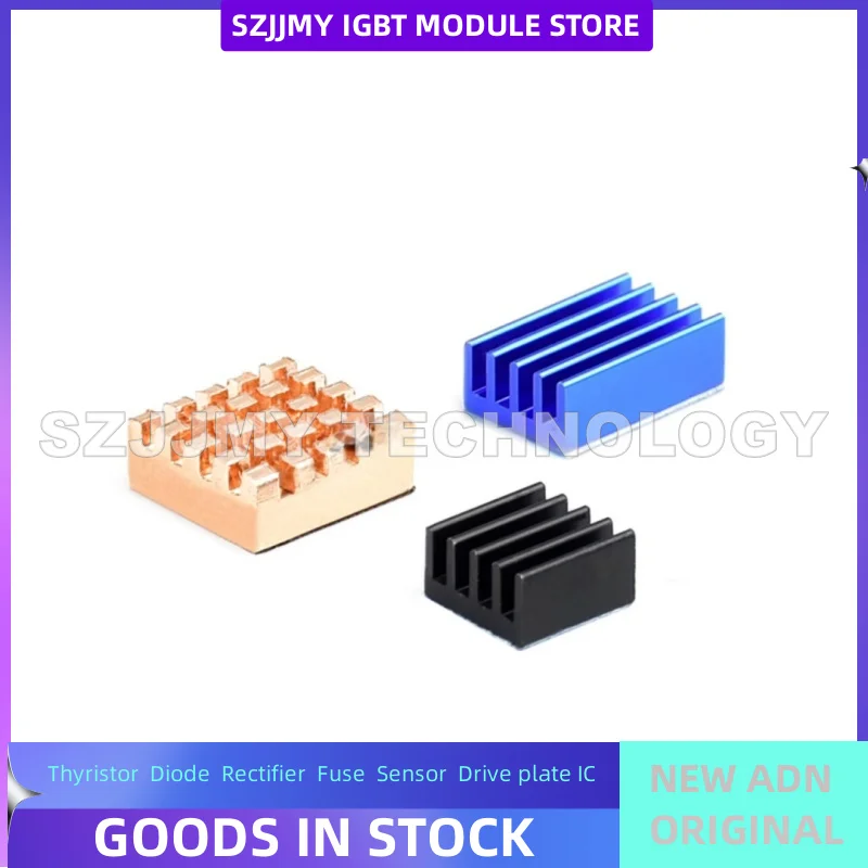 NEW Raspberry Pi 4th generation heat sink aluminum copper heat sink kit with adhesive backing suitable for 3B+/3B