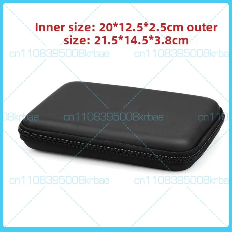 For GPD Win Mini 7 Inch EVA Hard Storage Case, Flip Cover Portable Protective Bag For Pocket Handheld Game Console
