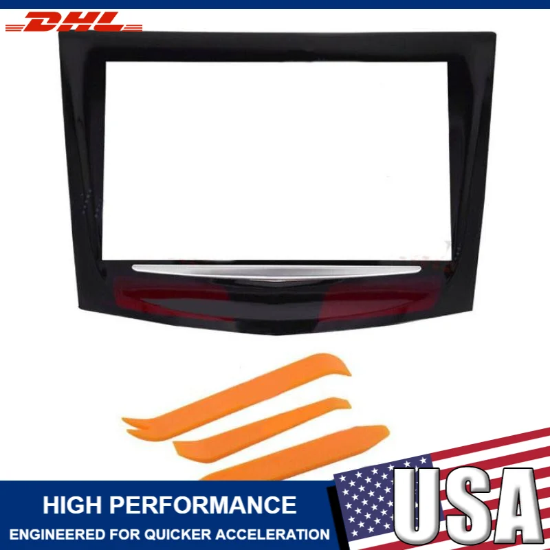 Touch Screen Display For Cadillac ATS CTS SRX XTS 2013-2017 CUE System Replacement With Installation Tool Navigation Screen