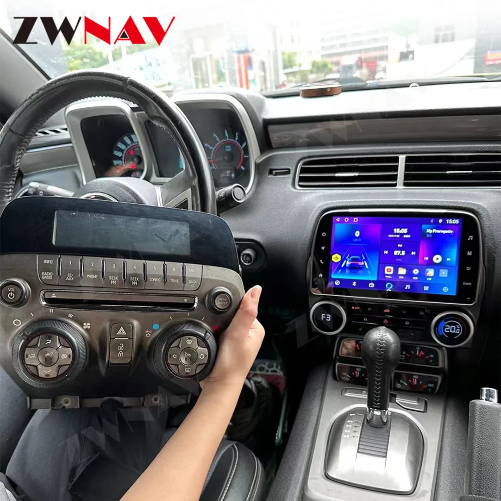 

8 Inch Touch Screen For Chevrolet Camaro 2010-2015 Android 12 Multimedia Player Wireless Carplay GPS Navigation Head Unit Auto
