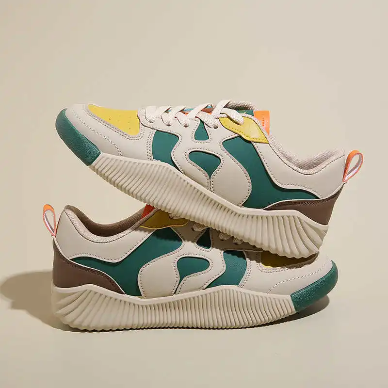 

Thick Sole Round Toe Tenisse For Women Basketball Women Sneakers Original Shoes Ladies Sports Tenid 2025elegant Runings Lux