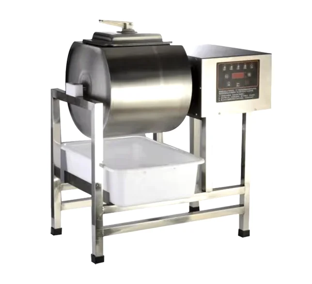 Heavy-duty automatic meat processors and vegetable mixers
