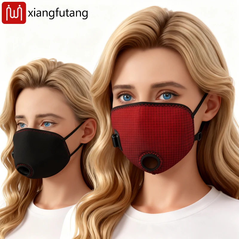 

Электрическая маска для рта и носа с подогревом — 3 настройки нагрева/таймера, для тепла зимы, снимает сезонный ринит, дискомфорт для полости рта и носа