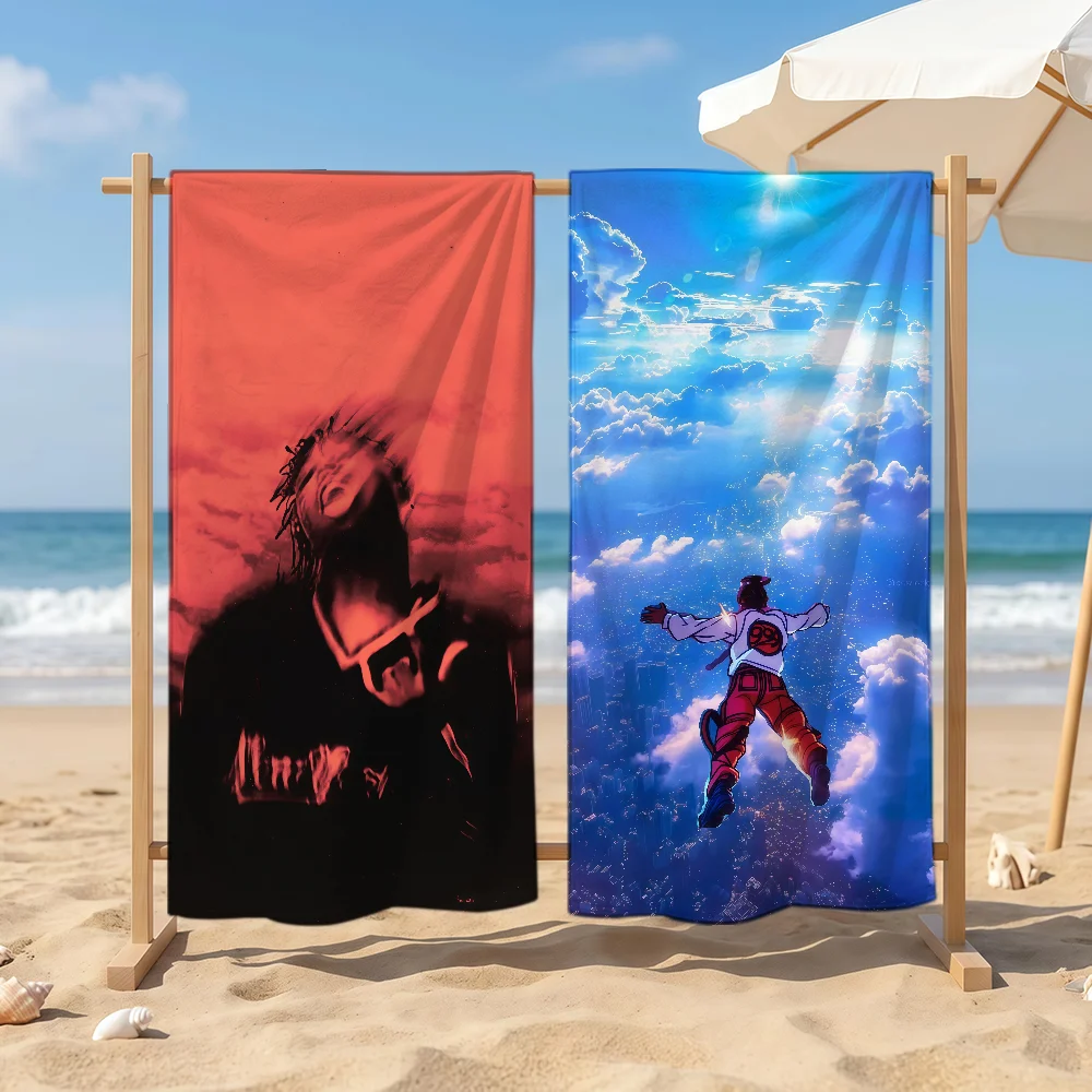 Singer J-Juice W-Wrld Towel Sports Quick Dry Travel Camping Sandproof Soft Light Large Beach Towel