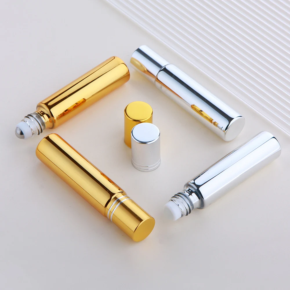 20/30/50/100Pcs 10ml Essential Oil Bottle Perfume UV Glass Refillable Perfume Bottle Small sample