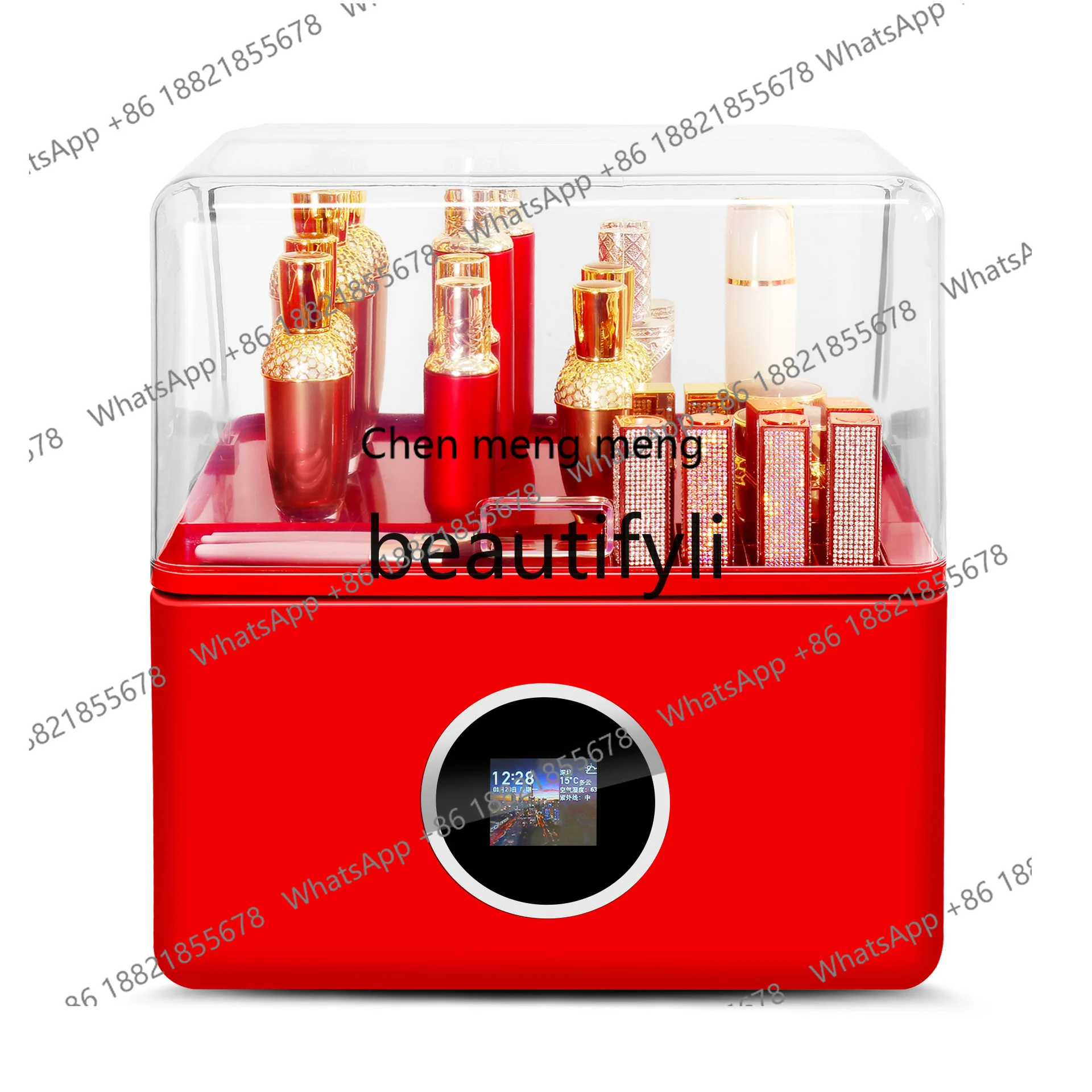 Z189 a56 الحياة مساعد المتكلم الجمال درجة حرارة ثابتة تخزين المبردة الثلاجة الذكية الثلاجة الصامتة #2