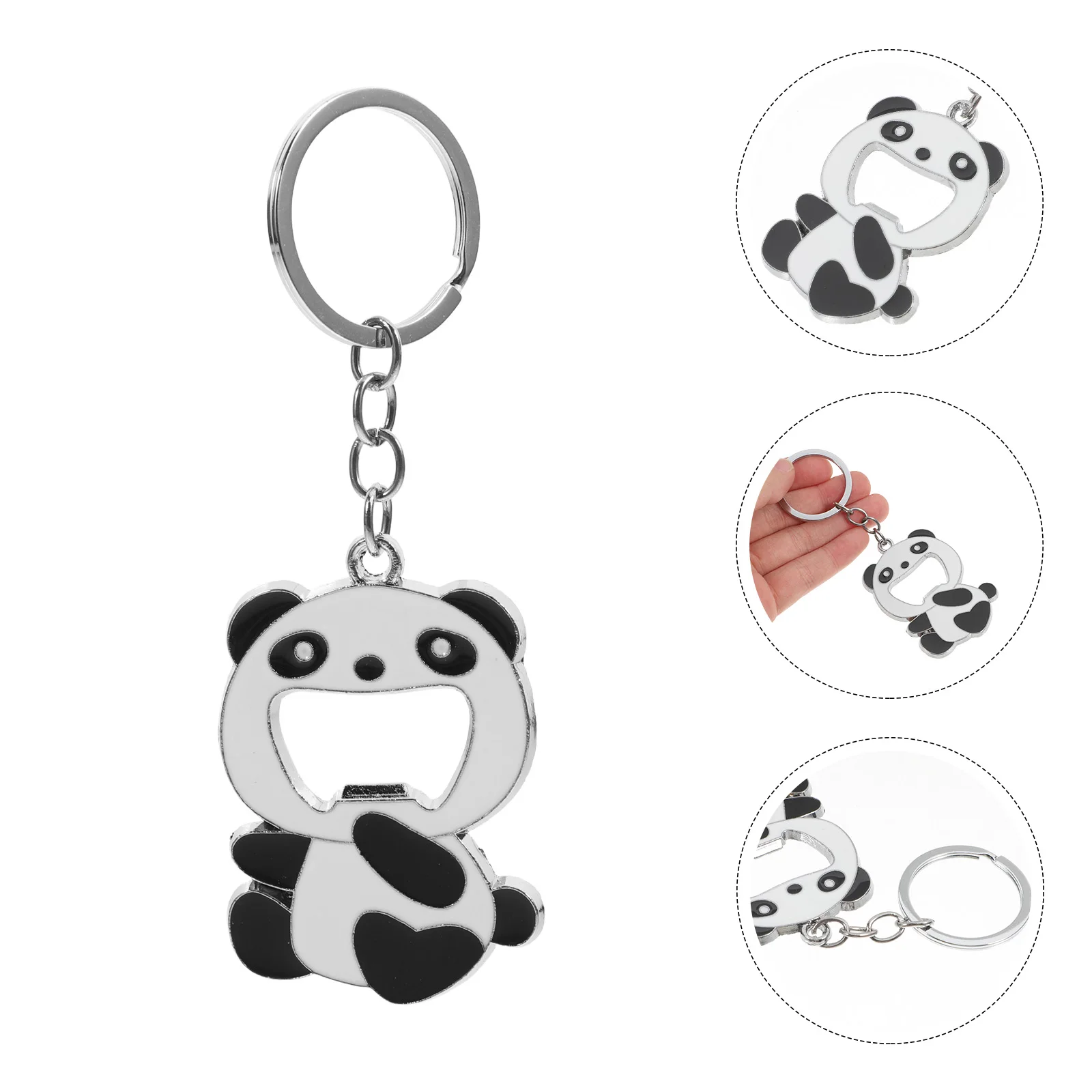 

Cute Panda Novelty Portable Key Practical Travel Novelty Key Chain Accessories Gifts