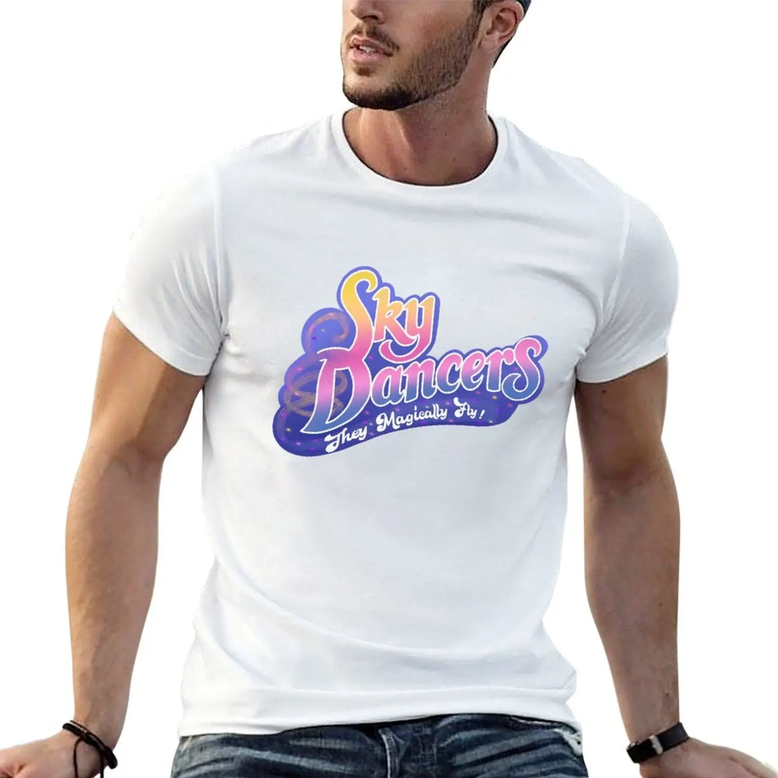 Sky Dancers T-Shirt t shirts for man cotton anime t shirts for man t shirts for man cotton soft T-shirt