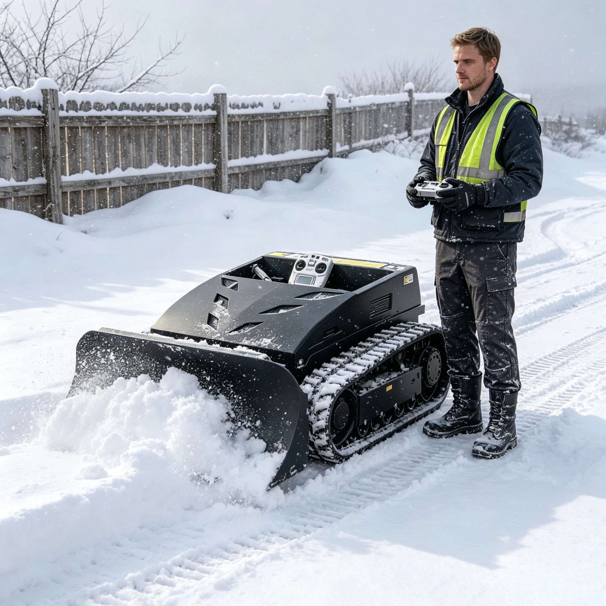 Customized Installable Snow Shovel Lawn Mower, Stable Operation On 60 Degree Slope Lawn Mower