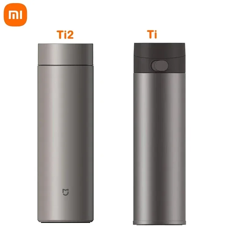 Mi Mijia ถ้วยน้ำร้อน Ti 2 480มล. ถ้วยสุญญากาศขวดเก็บความอุ่นวัสดุไทเทเนียมบริสุทธิ์ TA1 6ชั่วโมง