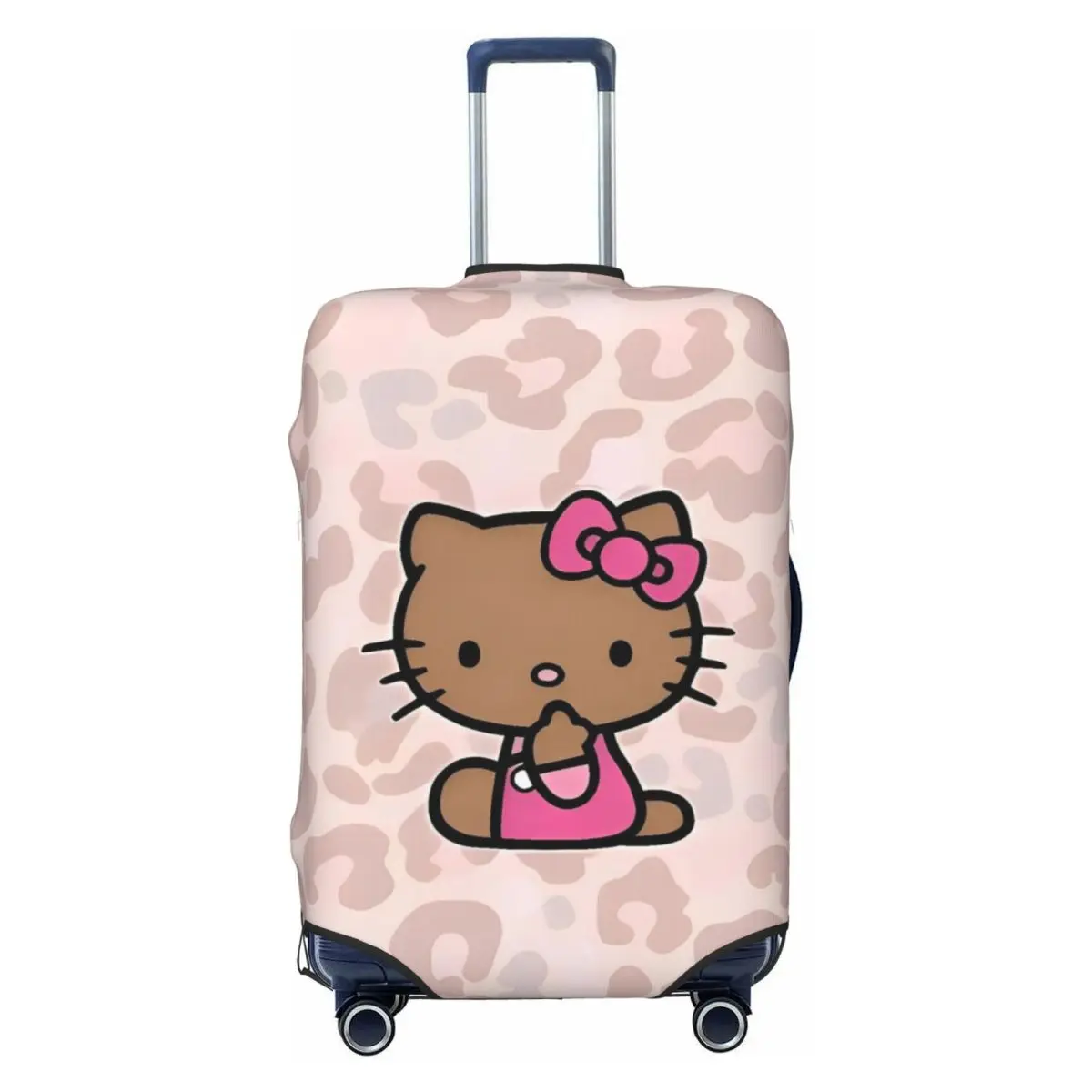 

Hello Kitty Cute Cartoon Suitcase Cover Fun Cruise Trip Protector Luggage Case Holiday