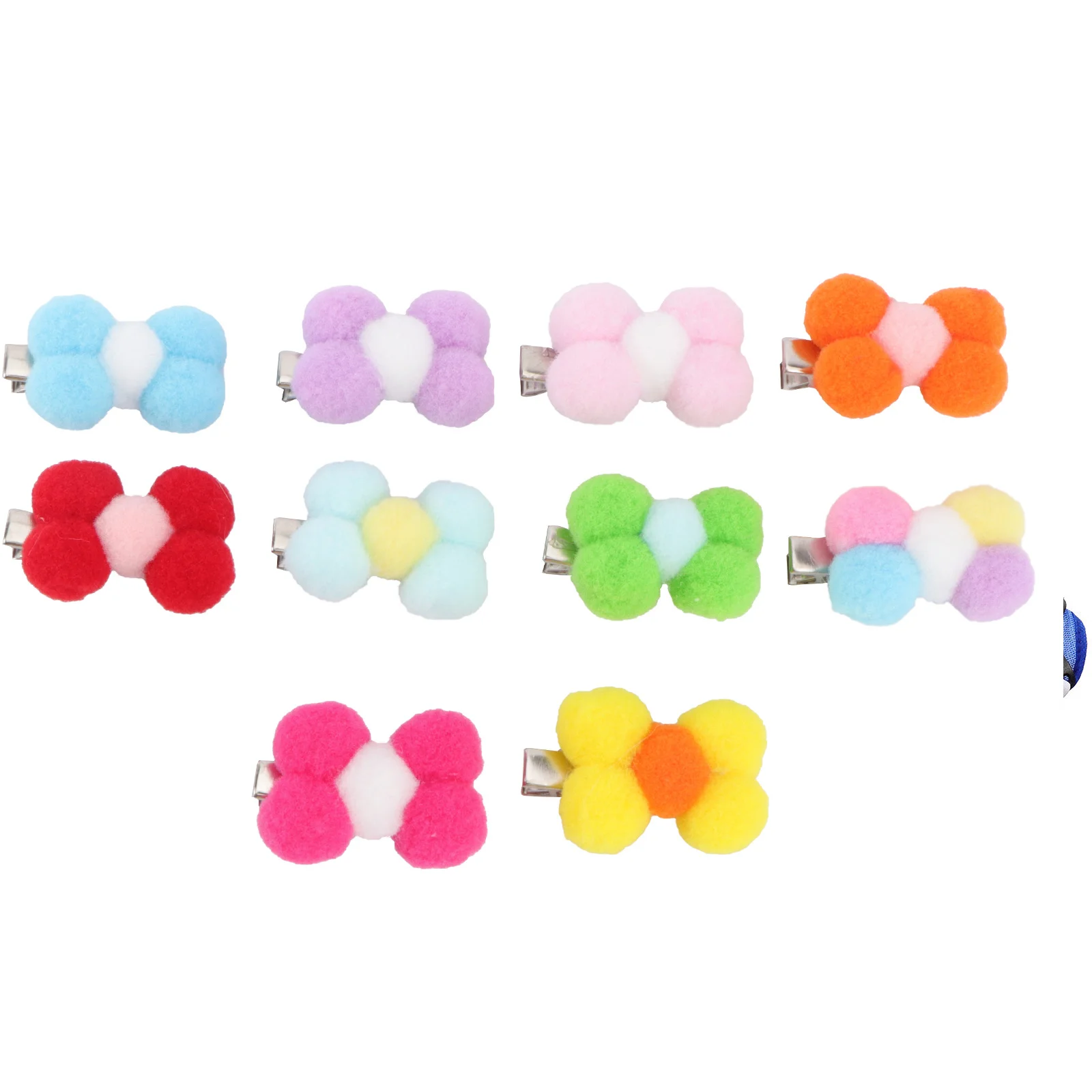 

10Pcs Pet Dogs Hair Bows Cute Bowknot Clips for Small Dogs Cats Party Holiday Decor Pet Hair Bow Bowknot Clip for Dog