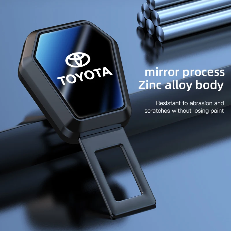 مقعد السيارة حزام كليب تمديد المكونات مشبك موسع اكسسوارات لتويوتا كورولا يارس Aygo بريوس شر كامري أوريس أفينسيس لاند #5