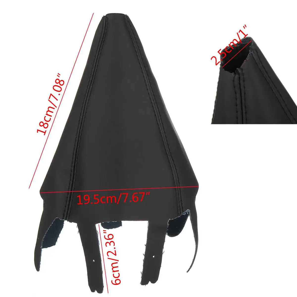 PU Leather Gear Shift Collar Shifter Gaiter Boot Cover For Honda CR-V CRV 2006 2007 2008 2009 2010 2011 Car Accessories