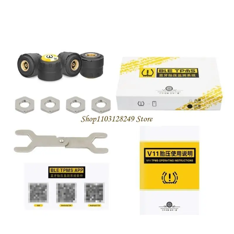 N5KD Reliable Tire Pressure Monitoring Effortless Tire Maintenance Tool for Vehicles