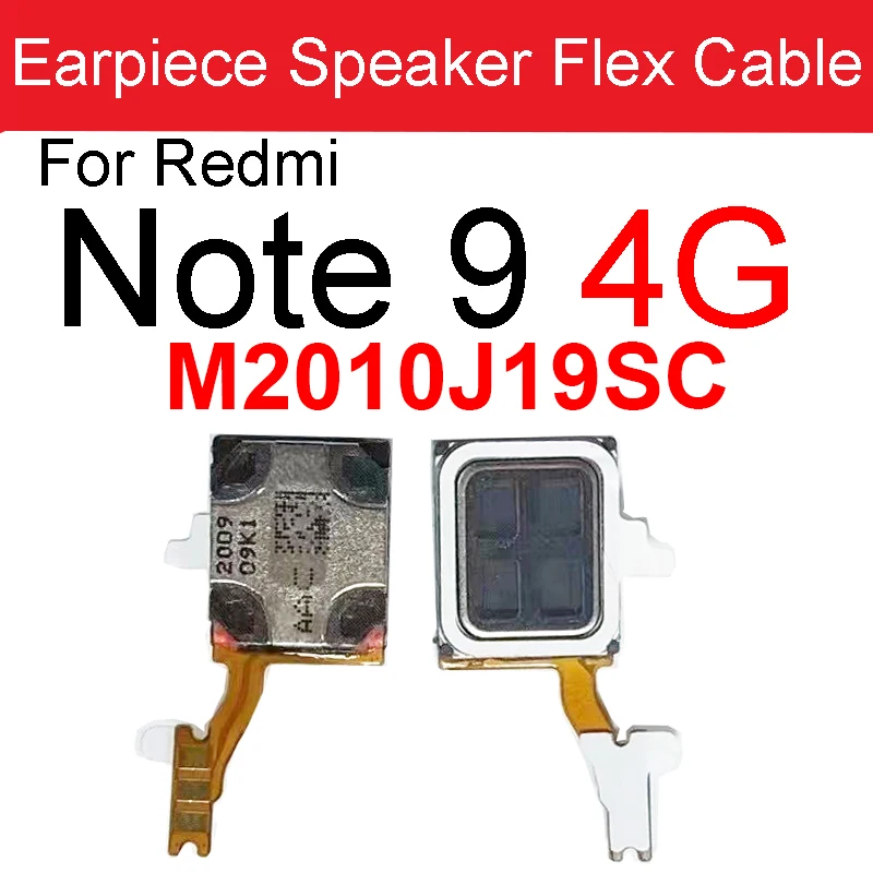 Earpiece Ear Sound Top Speaker Receiver For Xiaomi Redmi Note 9 10 Pro Max 4G 5G Note 9s 9T 10T Earpiece Speaker Repair Parts image 2