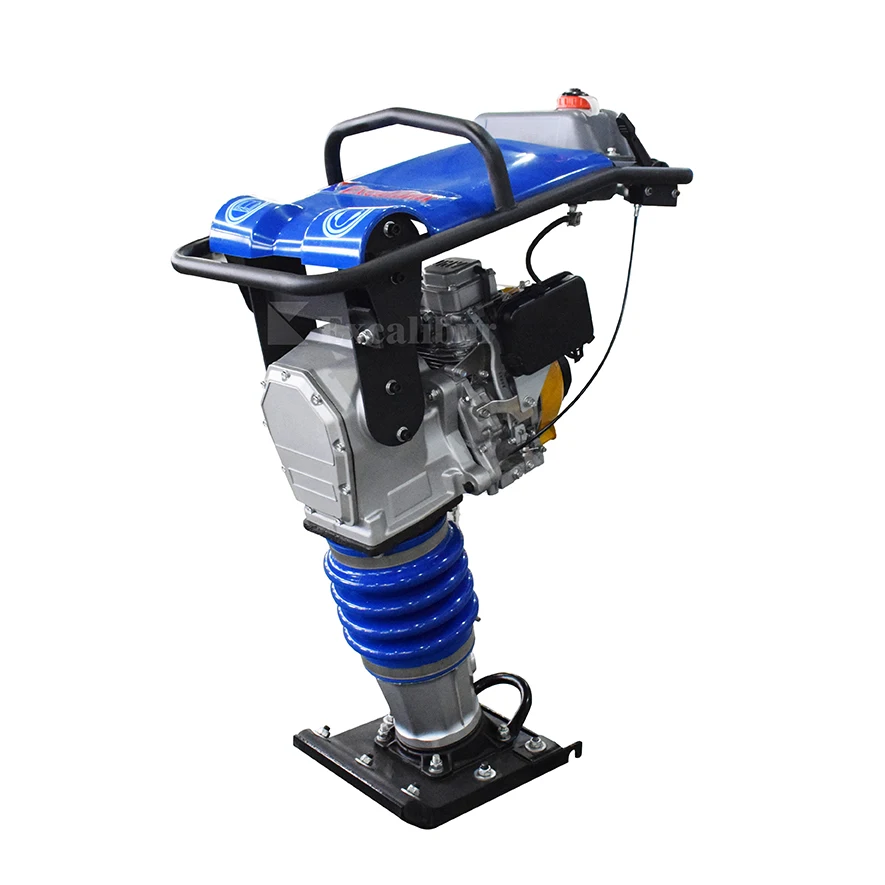 

Exalibur Construction Machinery Soil Floor Vibrating Tamping Hammer Engine Tamp Compactor Small Soil Compactor Tamping