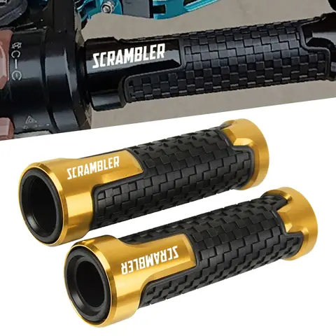 DUCATI SCRAMBLER 400 800 1100 797 2015-2023 액세서리 7/8 ”22mm 바 엔드 오토바이 핸들 오토바이 핸들 바 엔드