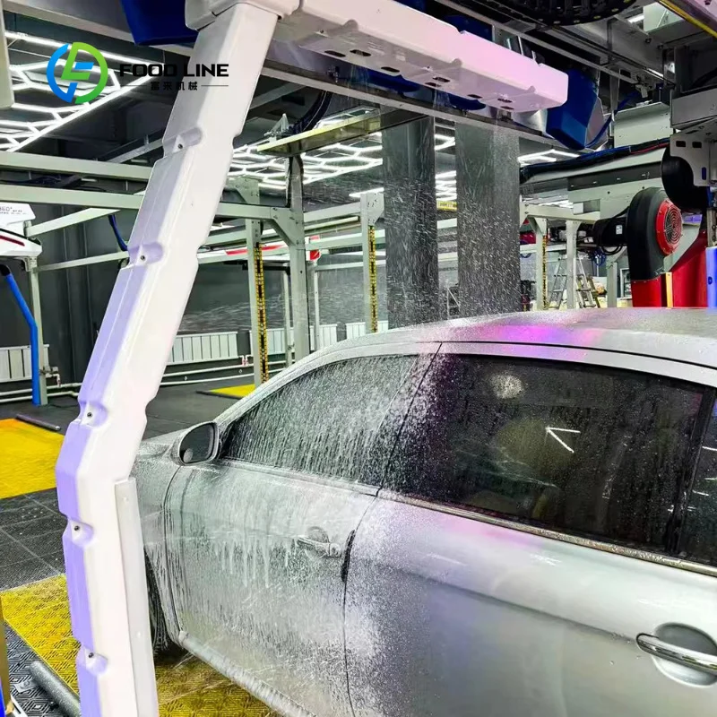 Customized Automatic Car Washer Touchless Car Wash Machine High Pressure Water Cleaning System for Commercial Car Wash Station