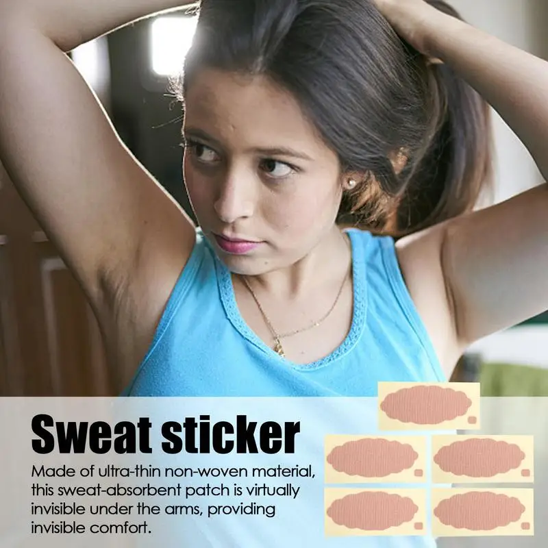 Armpit Sweat Pads Dress Clothing Perspiration Deodorant Pad Armpit Care Absorbent Deodorants for Women Men Beauty Accessories