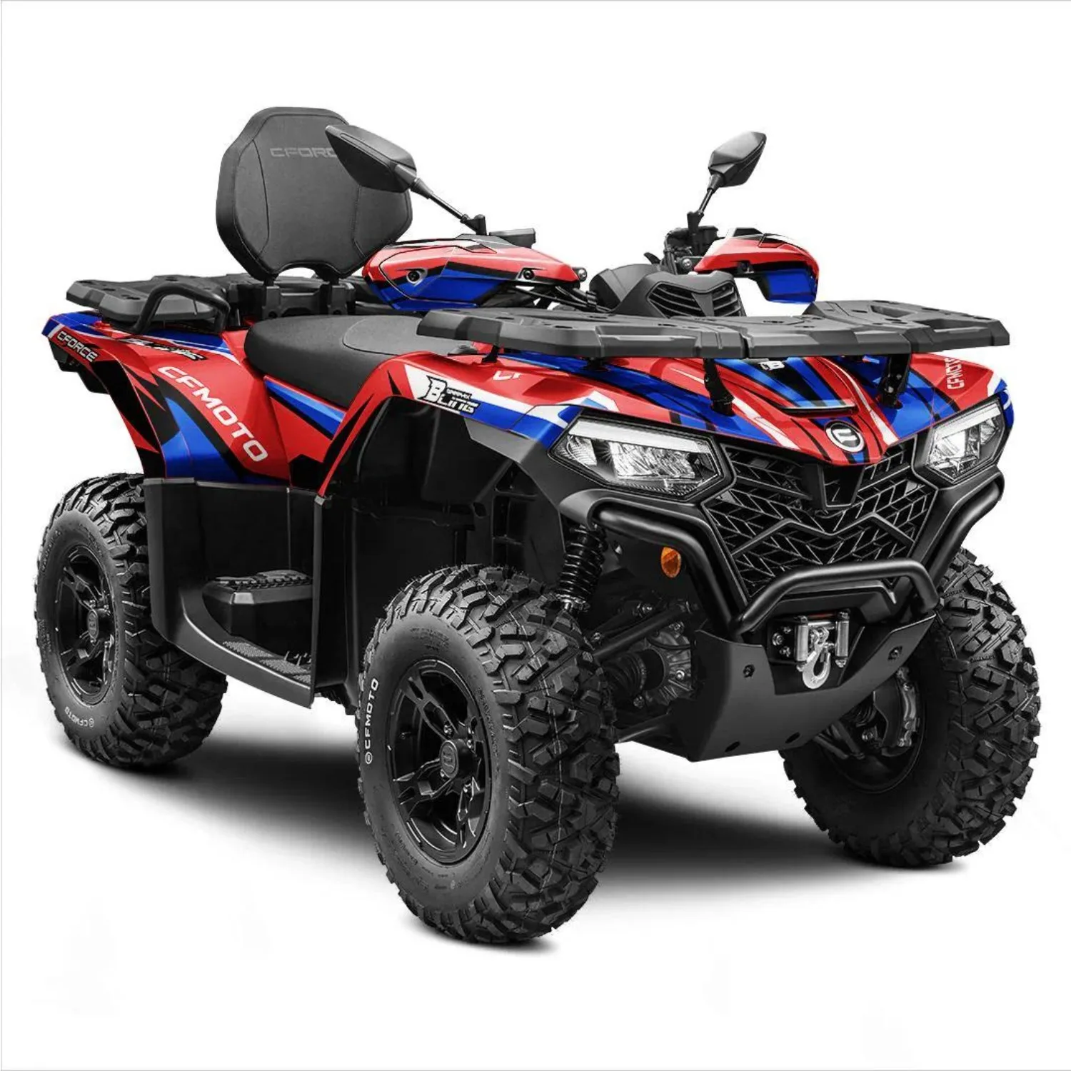 Body Fairing Sticker Decals Protective Quads / Atv 4x4 Full Graphic Kit For CFMOTO CFORCE 400+450+500+520 2022-2026 Design-35