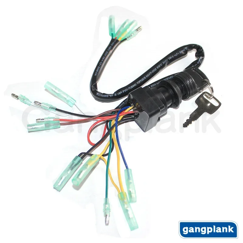 703-82510 82510-43 Ignition Switch Key Assembly for Yamaha Outboard Motor Control Box Electric Door Lock 703-82510-43