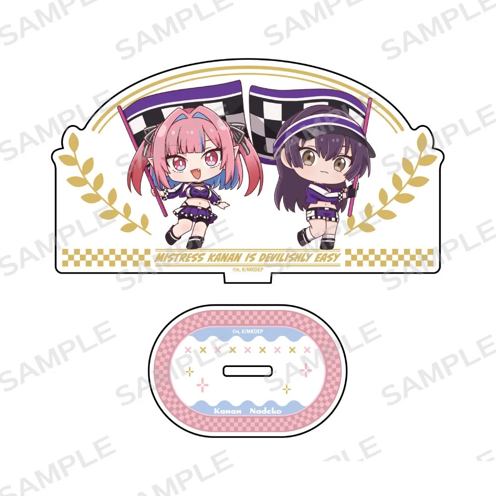 Anime Mistress Kanan Is Devilishly Easy Kanan Nadeko Q-Style Acrylic Stand Model Plate Keychains Desk Decorations