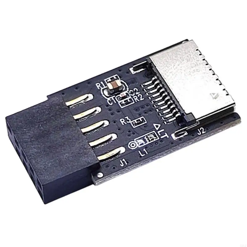 A9LF USB 2.0 Front Panel Header 9pin to USB C TypeE Internal Adapter for Motherboard