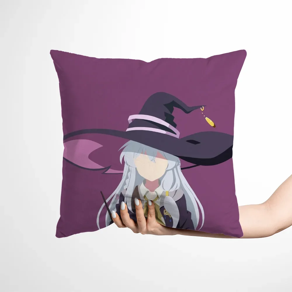 Wandering Witch Cushion Covers 45x45 Cushions Cover Decorative Cushions for Sofa 50x50 Pillows Cover Pillow With Anime 45*45 Bed