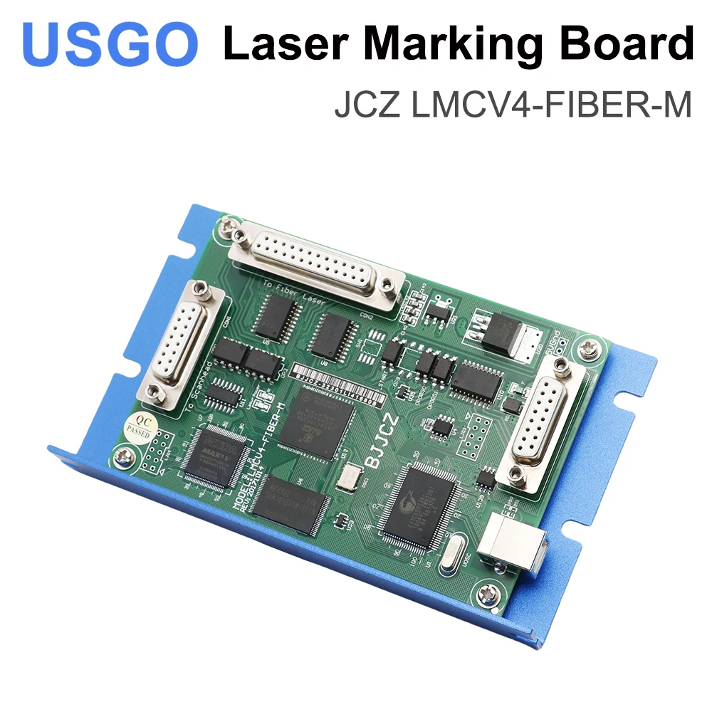 USGO BJJCZ LMCV4-FIBER-M Laser Marking Machine Controller Input Power DC5V 3A for 1064nm Fiber Marking Machine IPG Raycus MAX