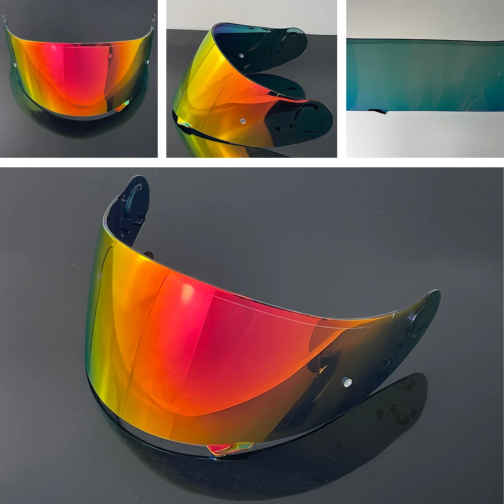 NONE Helmvisier für SHOEI GT Air Neotec CNS-1 TC-5 TC-9 GT Air 2-Visier Motorradhelm-Objektivvisier UV-Schutz Anti-Kratzer 6