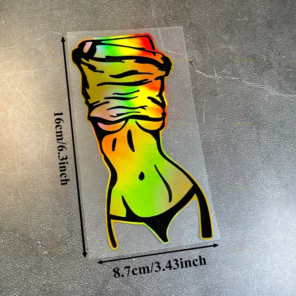 Gold Take Off Clothes Motorcycle Stickers for Motorcycle Fairing Windshield Car Trunk Scooter Universal Waterproof Vinyl Decals
