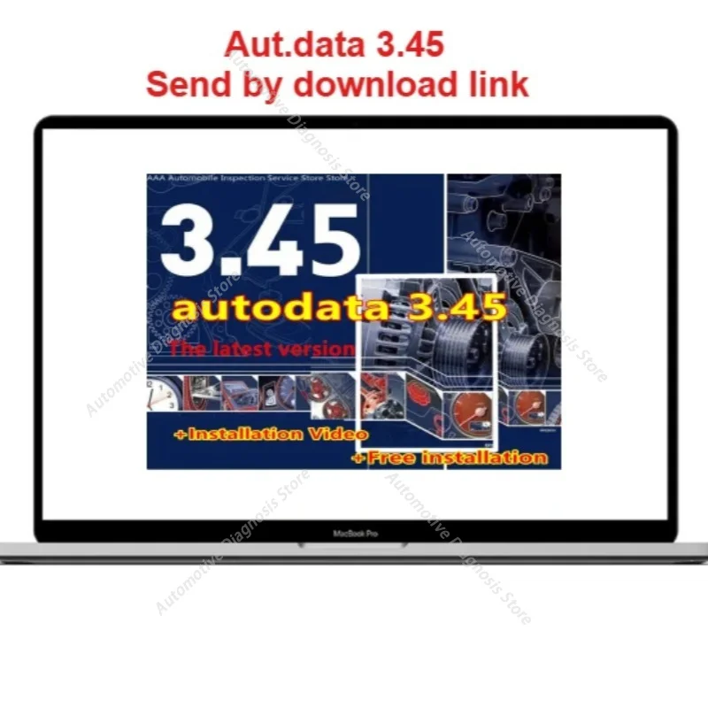 2026 hot Latest version Auto data 3.45 car repair software auto-data 3.45 virtual system +Installation Video+Free installation