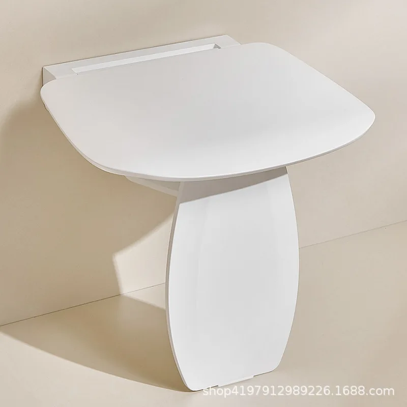 

Bathroom Hidden Folding Bath Stools, Wall Mounted Chairs Shower Seat, Elderly Pregnant Women Toilet Non-slip Safety Shower Bench