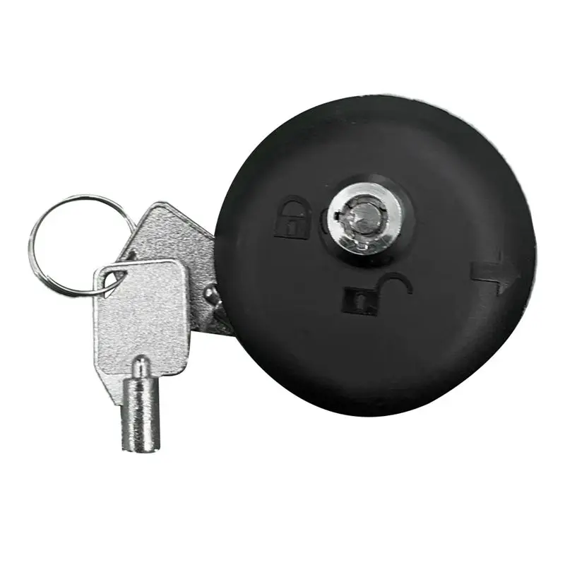 

A76T-Fuel Fill Lock Door With Key BU5Z-9C268-AA BU5Z9C268A For Ford F-150 2015-2022 Mustang Raptor Car Gas Cap