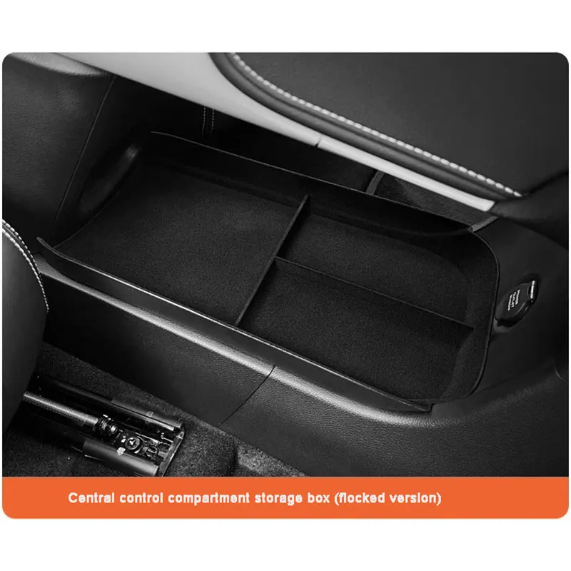 Car Central Control Elevated Compartment Storage Tidying Box Decoration For Smart Elf 1 # 3# Car Accessories Interior