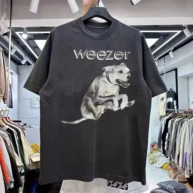 2026 Summer Extreme Series Dog Pattern Printed T-Shirt - High-Quality Fashion Casual Breathable Men's Round-neck Printed T-Shirt