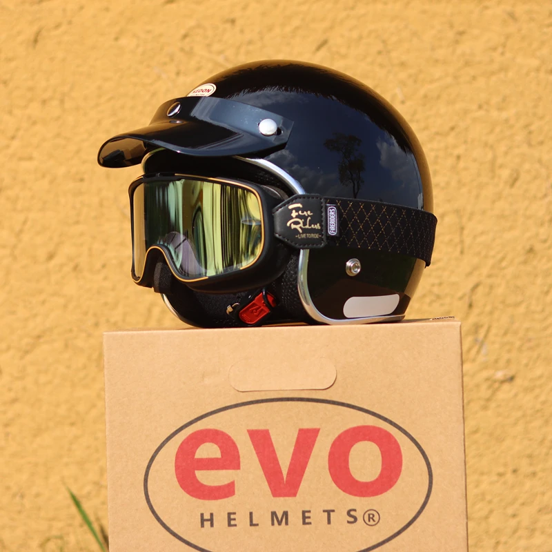 Kask motocyklowy vintage 3/4, pedał, męski, damski, kask ochronny, motocykl, motocykl elektryczny, kask do jazdy