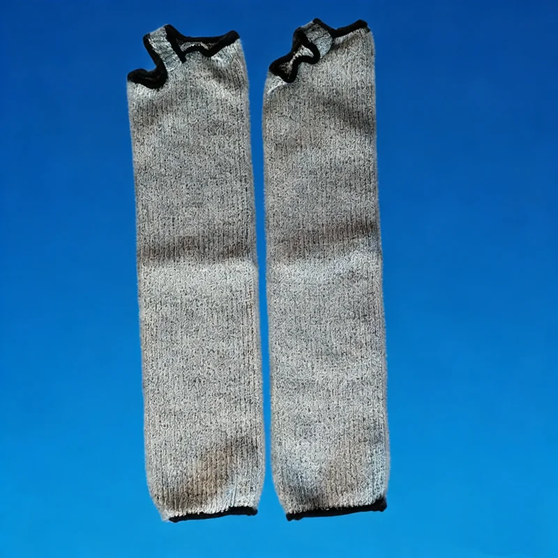 Cut-Resistant Arm Guards, Breathable HPPE Cut-Resistant Forearm Guards, Suitable for Kitchen and Gardening Use, 1 Pair