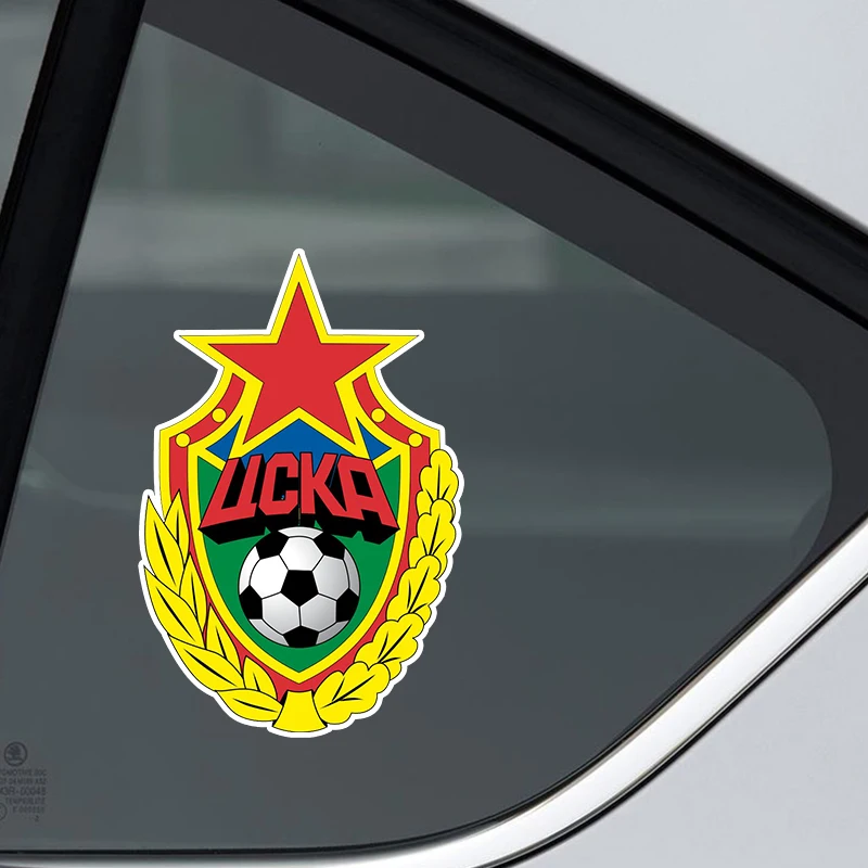 32923# Наклейка на авто Футбольного ЦСКА Car Sticker Waterproof Vinyl Decal Car Accessories Car Styling