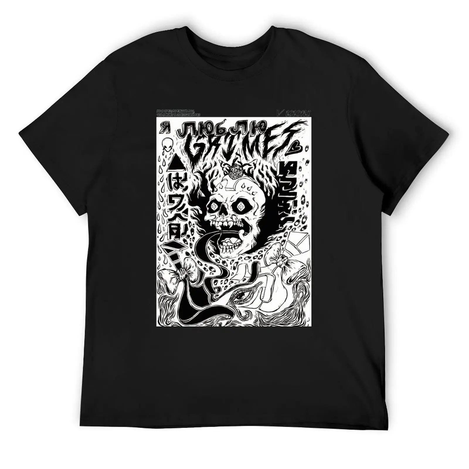 

Visions T-Shirt funny shirt cotton summer top basketball graphic tees kawaii clothes clothing for men